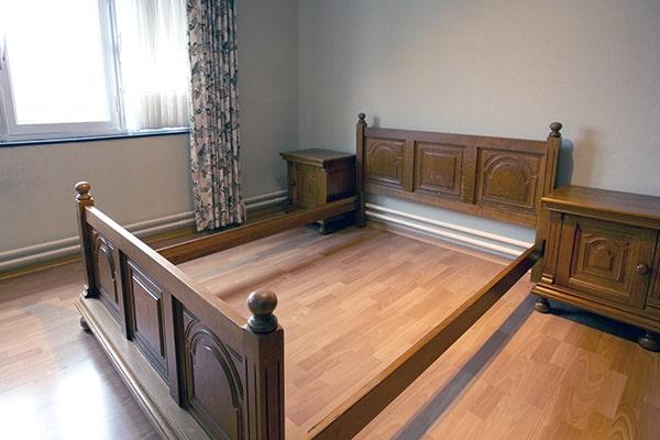 we are equipped to handle bed frame removal from any floor of the home